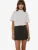 Hiccup Rok  donkergrijs / offwhite