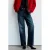 Mango straight leg jeans – donkerblauw denim
