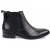 Zwarte Chelsea Slip-On Office enkellaarsjes voor heren