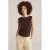 WE Fashion top donkerbruin
