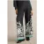 White Stuff Belle Wide Leg Trouser Black Multi