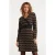 Smashed Lemon 24902 multicolour gebreide zigzagprint gebreide jurk |