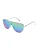 Urban Classics Zonnebril ‘Palm Springs’  blauw / appel / magenta / zilver