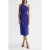 Reiss Flora Satin Midi Dress — One Shoulder