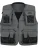normani Sportbodywarmer ‘Kajikia’  antraciet / zwart