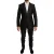 Dolce & Gabbana Zwart Slim Fit 2-delige MARTINI Zijden Pak