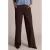 Yest wide leg broek – bruin