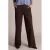 Yest wide leg broek – bruin
