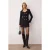TRENDYOLMİLLA Dames Zwart Effen Kort / Mini Lang Avond / Dagelijks Blazer Jurk Jurken