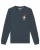 Watapparel Sweatshirt ‘ Gartenzwerg ‘  antraciet / gemengde kleuren