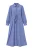 Trendyol Modest Dames Blauw Geruit Maxi Lang Blousejurk Modest Jurken