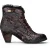 Laura Vita Dames Bloemen Goth Victoriaans Violet Leren Enkellaarzen met hakken – Alcizeeo-190
