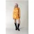 Colourful Rebel Mette Satin Wrap Dress Ls Rust Orange