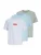 Jack & Jones Junior Shirt ‘JCOFusion’  lichtblauw / groen / rood / wit