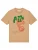 Watapparel Shirt ‘Pizza’  beige / groen / oranje