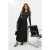 TRENDYOLMİLLA Dames Zwart Effen Maxi Lang Skater Jurken
