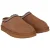 Jack Wills Platte suède pantoffels voor dames (Tan)