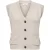 Jacqueline de Yong Jdysuper life sl v-neck vest knt zand