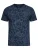 Ombre Shirt  opaal / donkerblauw