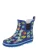 BECK Regenlaarzen ‘Elephants’  navy / turquoise / gemengde kleuren / zwart