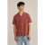 We Fashion Shirt Rust Brown