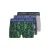 JACK & JONES PLUS SIZE boxershorts met print – groen (set van 3)