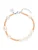 PURELEI Armband ‘Coral’  koraal / zilver / parelwit