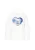MYMO Sweatshirt ‘Pop’  lichtbeige / azuur / pastelblauw / wit