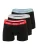 HUGO Boxershorts  lichtblauw / grijs / rood / zwart / wit