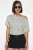 Off-Schouder Polkadot Oversized Blouse