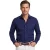 John Miller overhemd donkerblauw normale fit