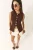 Getailleerde Mouwloze Knopsluiting Vest met Ronde Hals