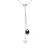 Zoetwater parelsnoer 8-9mm White Round Chain Convict 925