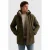 PME Legend winterparka met imitatiebontkraag – donkergroen