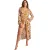 Dames lange strandkimono Selmark Acanthus