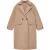 AllSaints Sellma Coat Camel Brown