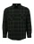 Urban Classics Overhemd -L- Checked Flanell Zwart/Groen