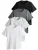 The Set Shirt  grijs / grijs gemêleerd / zwart / wit