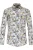 Casa Moda Casual Overhemd blauw, Bedrukt