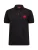 HUGO Shirt ‘Dereso’  rood / zwart