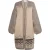 usha Vest Dames Beige Veelkleurig