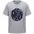 Pretty Green Heren T-shirt katoen met logo (Grijs)