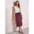 Street One Dames Midirok met elastische tailleband en print in Pink
