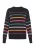 usha BLUE LABEL Trui ‘Fashion Look’  gemengde kleuren / zwart