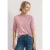 Basic Shirt met ronde hals in Unifarbe