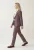 Helena Hart Blazer Nick Lano Lurex 7839 Blazers Burgundy