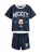 Next – Jongere jongens – groen – Mickey Mouse T-shirt en korte broek set – Blauw