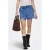ONLY regular high waist casual short medium blue denim