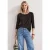 Shirt met 3/4-mouwen en een boothals