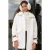 Oversized Pluche Nepbont Jas met Zakken